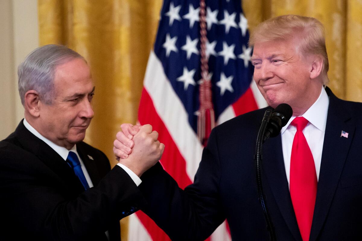Presidente Trump recibirá a Netanyahu en la Casa Blanca el martes