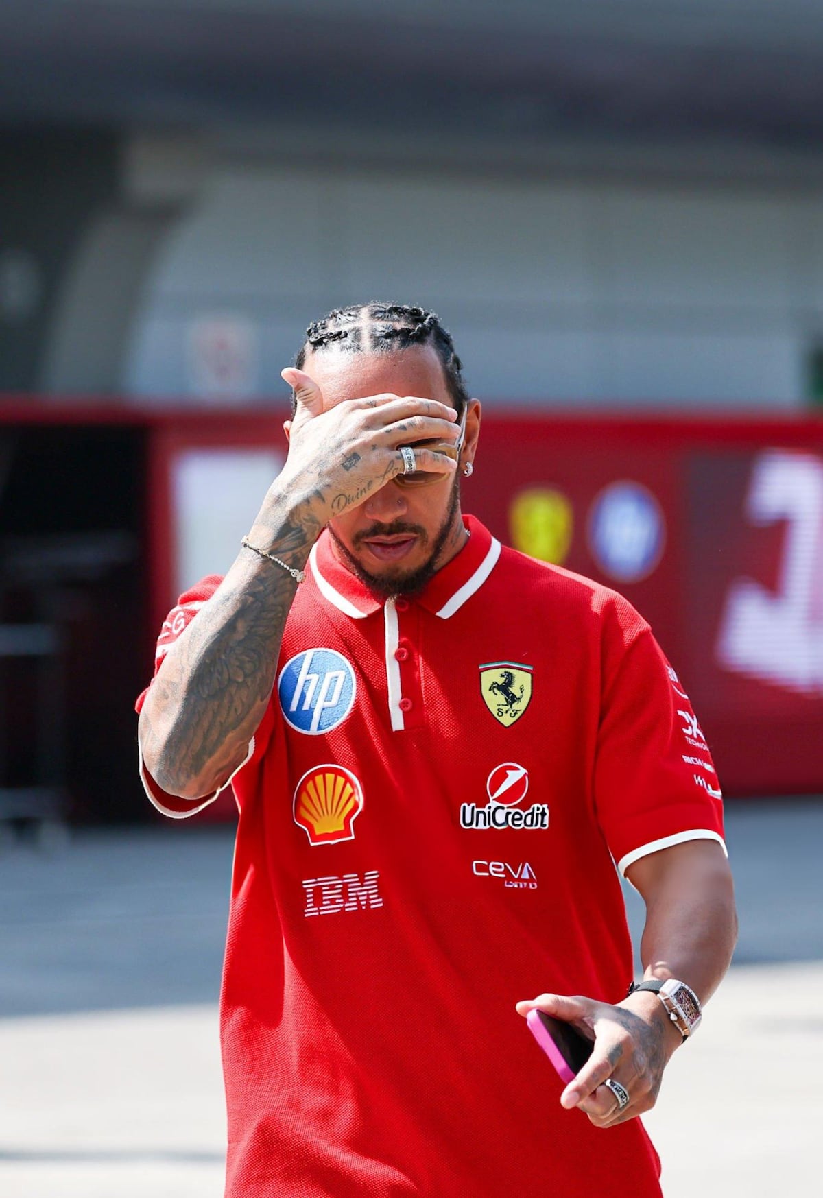 De ilusión a suplicio: Hamilton sufre su peor año de su carrera con Ferrari