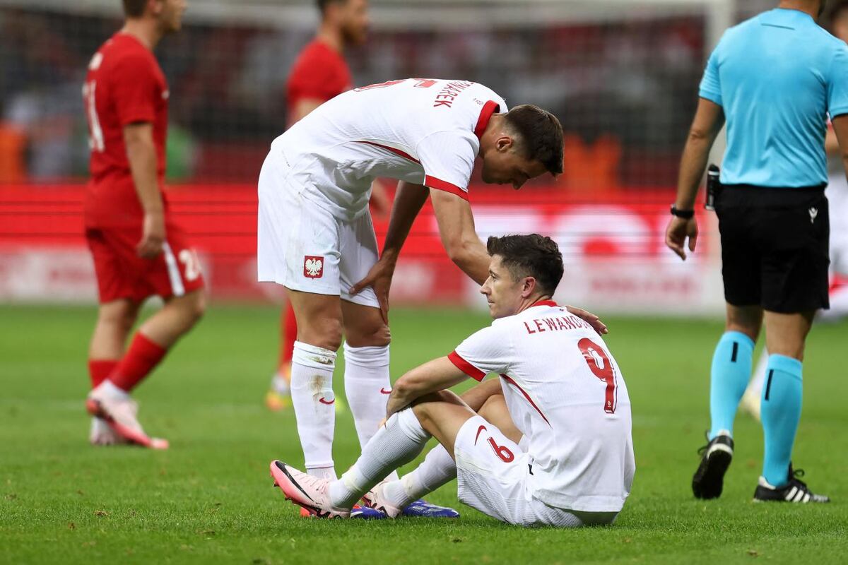 La Selección Polaca respira con alivio: Lewandowski solo se pierde el primer partido contra Holanda