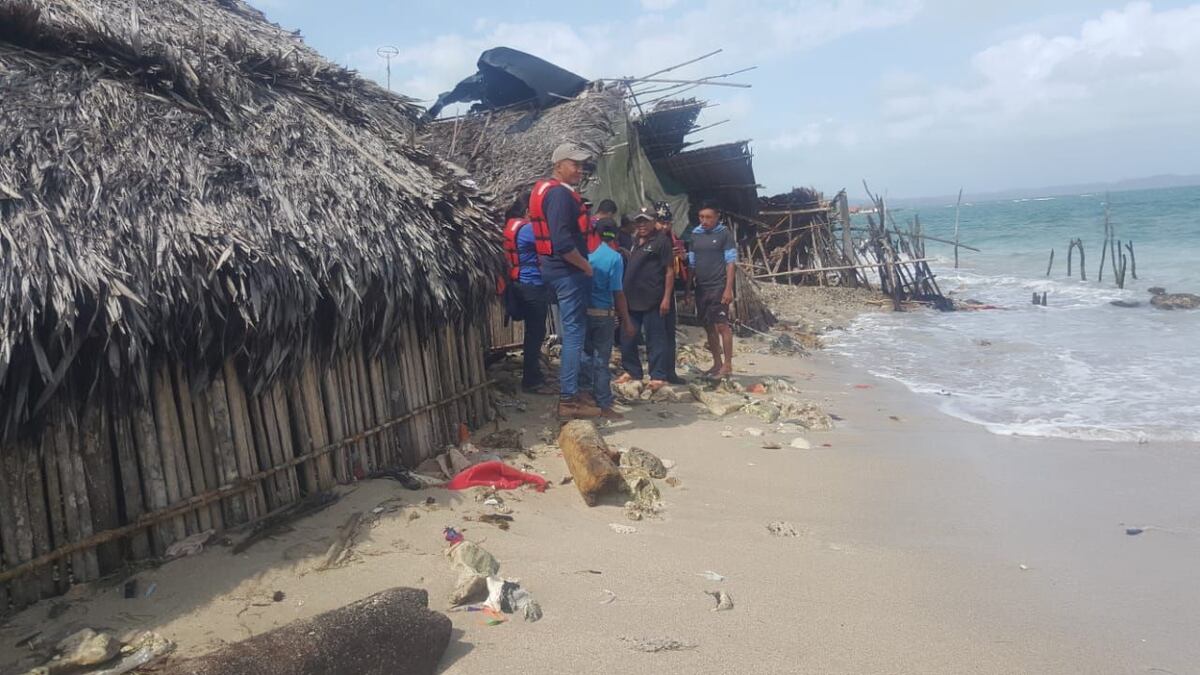Reubicarán a familias afectadas en Guna Yala por los oleajes y el aumento en los niveles del mar