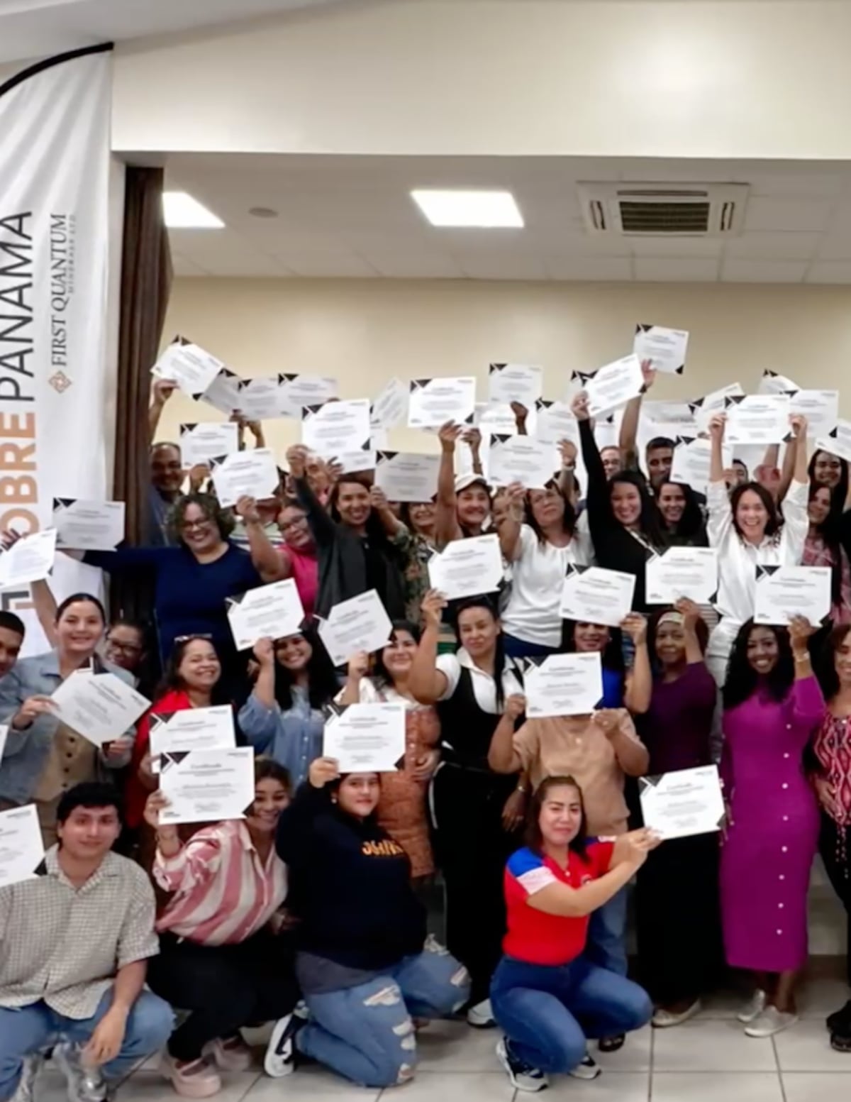 Cobre Panamá concluye la primera etapa de Cobre Emprende