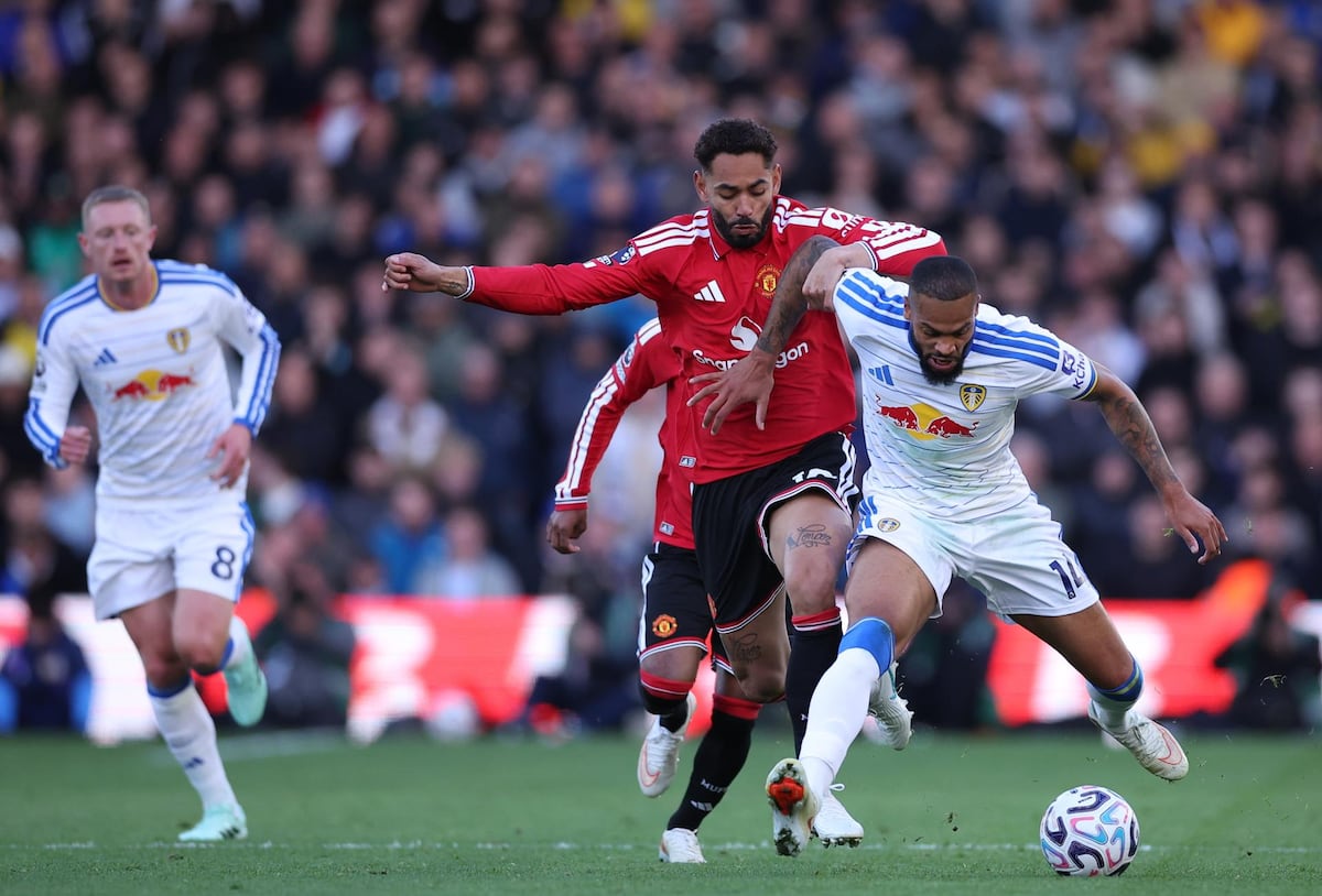 Manchester United no encuentra salida: empata con Leeds y queda a dos puntos del descenso
