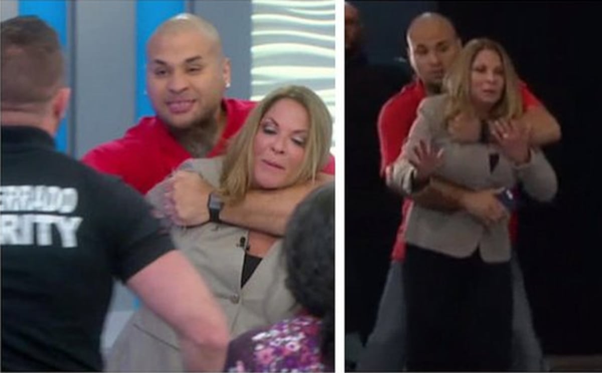 La doctora Ana María Polo fue rehén de uno de los demandantes en su programa