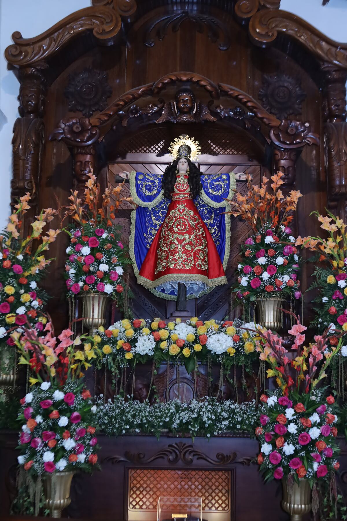 Santa Librada recorre las calles de Las Tablas