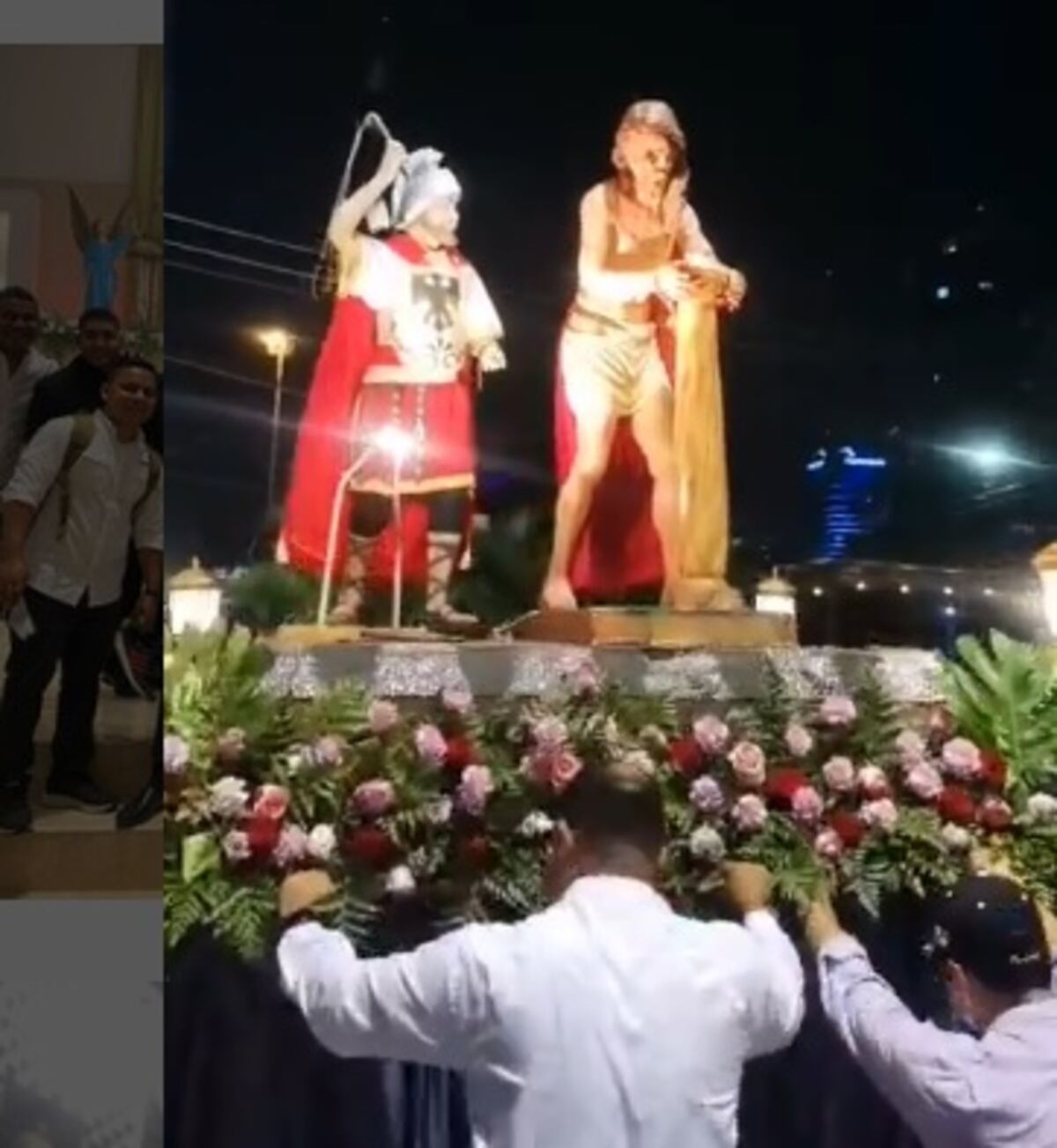 Cuestión de fe. Volvió la procesión a la Divina Misericordia, sin David Cosca, pero con el padre Manuel