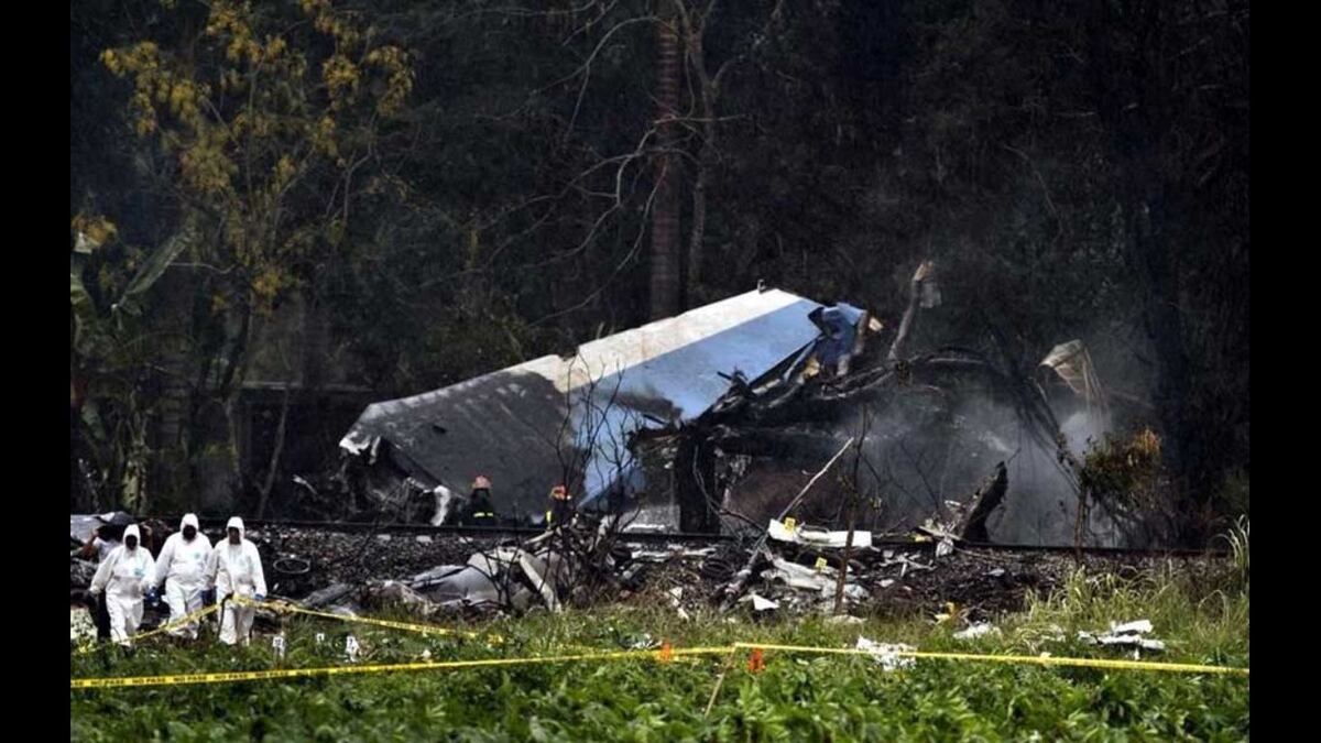 Aerolínea mexicana acusa que error humano causó accidente aéreo en Cuba