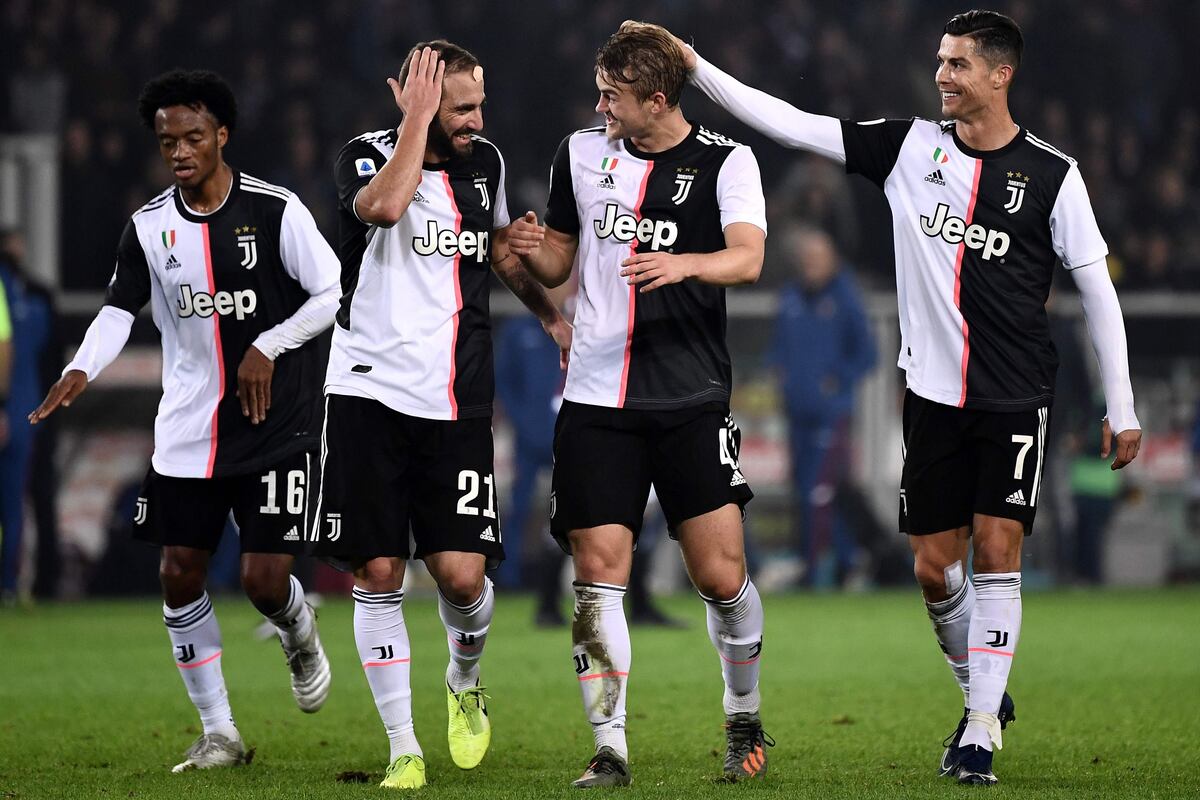 Juventus resiste presión del Inter sigue líder en la Serie A