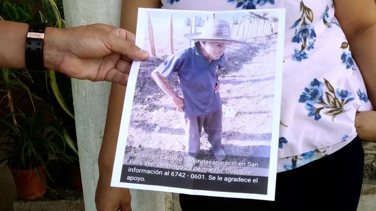 Desaparece adulto mayor en San Félix
