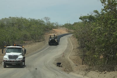 Avance del 90% en la carretera a Punta Bejuco, que conecta mejor con las playas del oriente chiricano