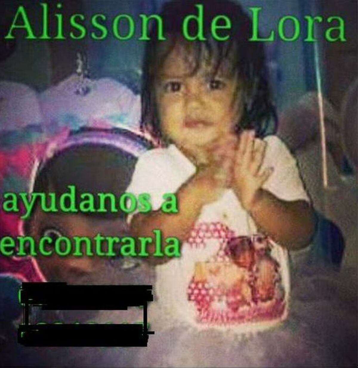 Aparece bebé que había sido raptada de su casa en Santa Librada