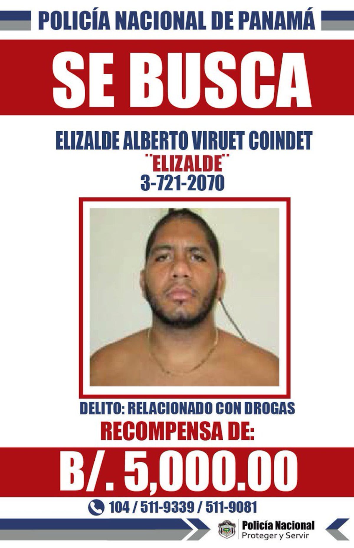 Recapturan a uno de los más buscados. Andaba armado este martes de Carnaval