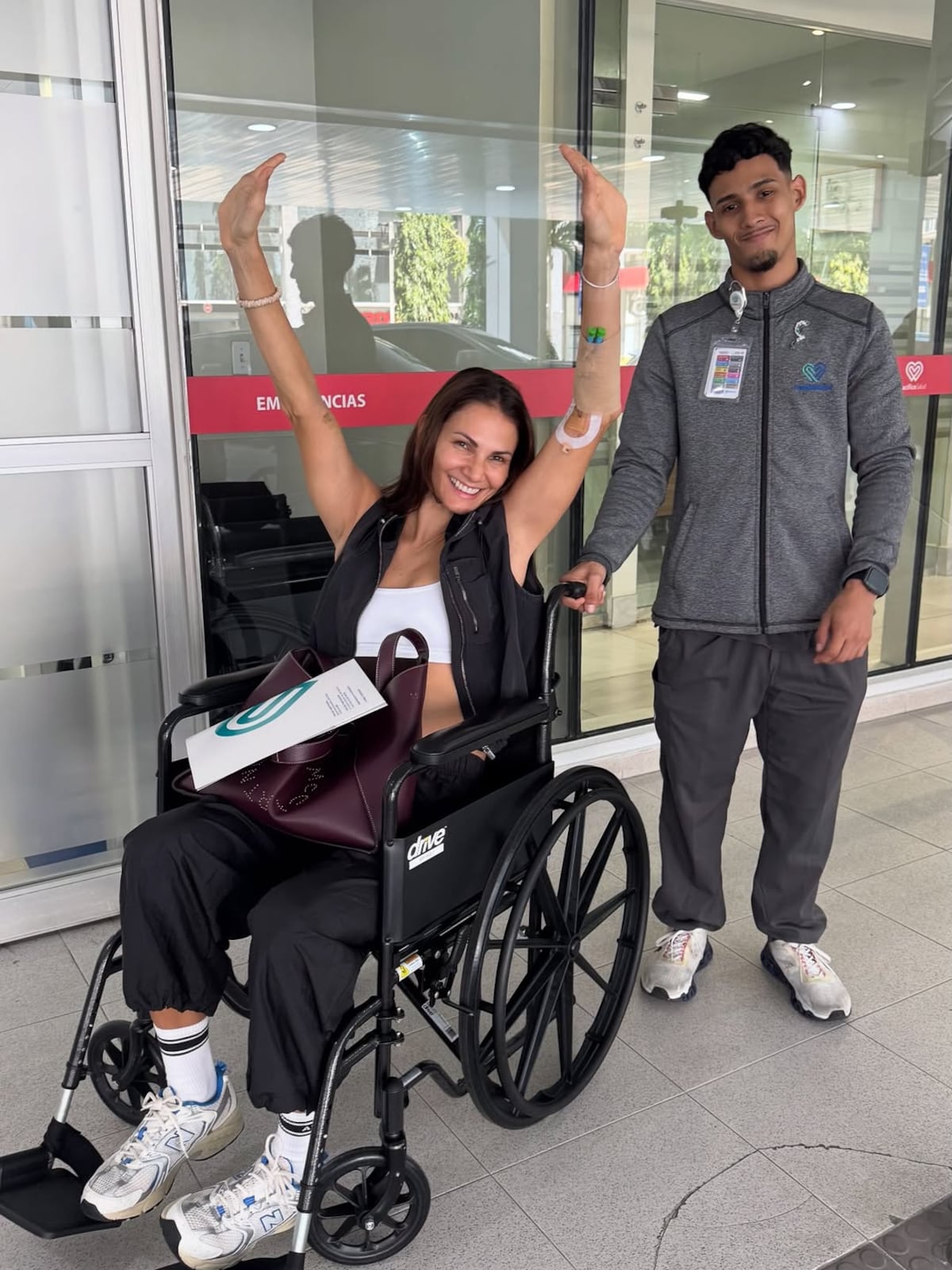 Carolina Dementiev vence dura infección tras días hospitalizada