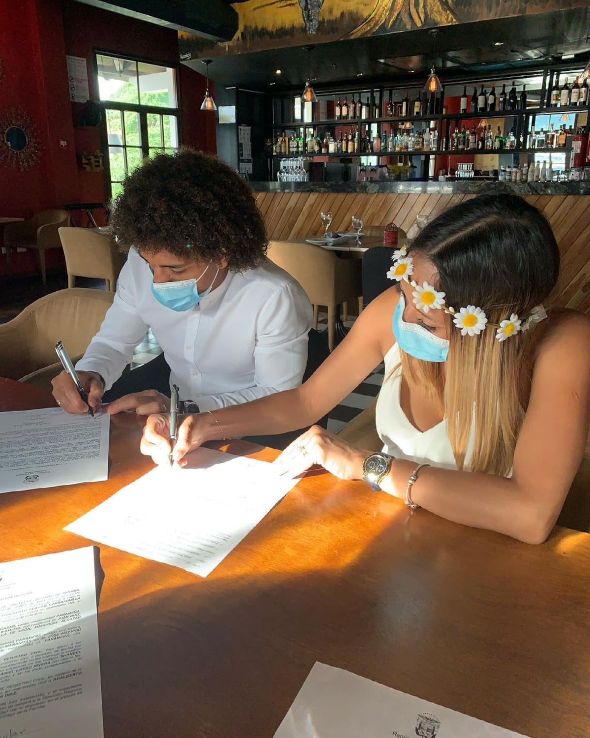 Boda. Se casa el futbolista de la ‘Sele’, Adalberto ‘Coco’ Carrasquilla. Fotos