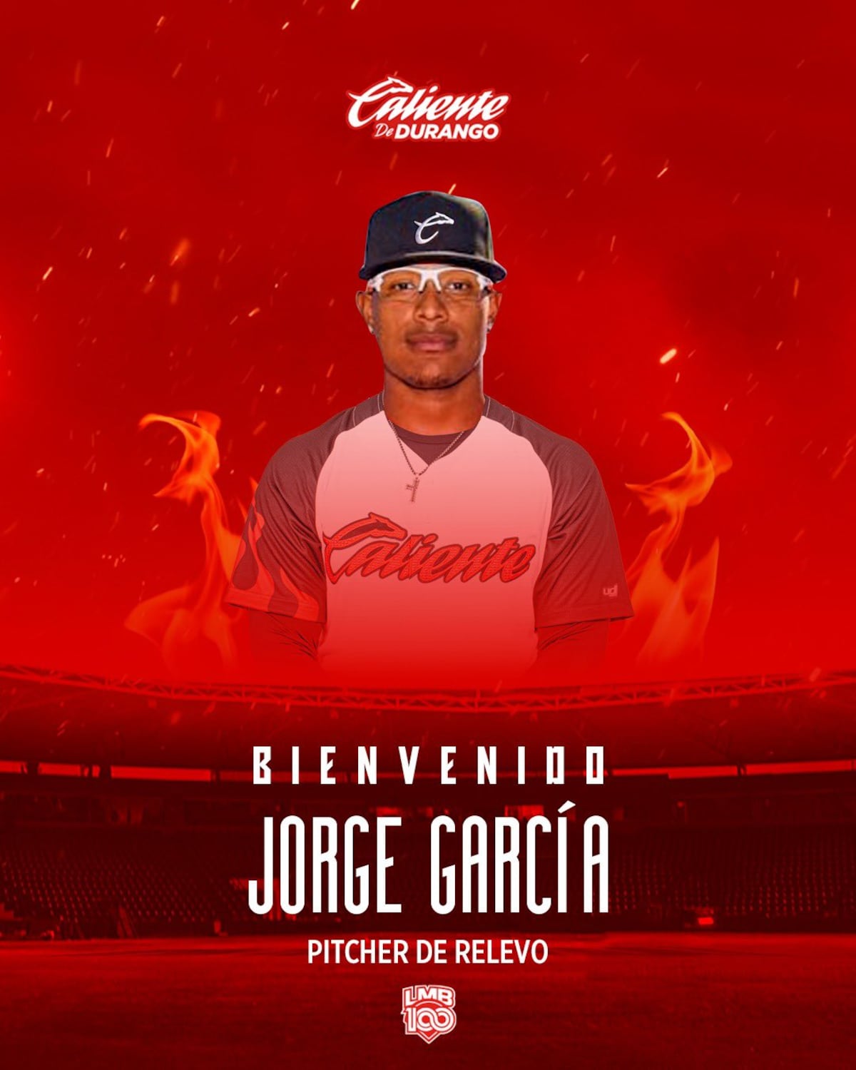 ¡Fuego al bullpen! Panameño Jorge García ficha con Caliente de Durango
