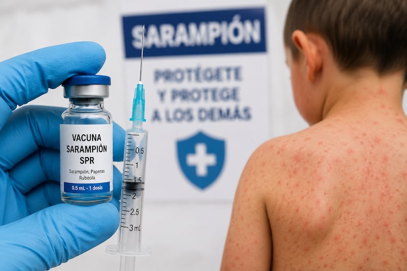 Minsa rastrea a más de 500 contactos por caso de sarampión