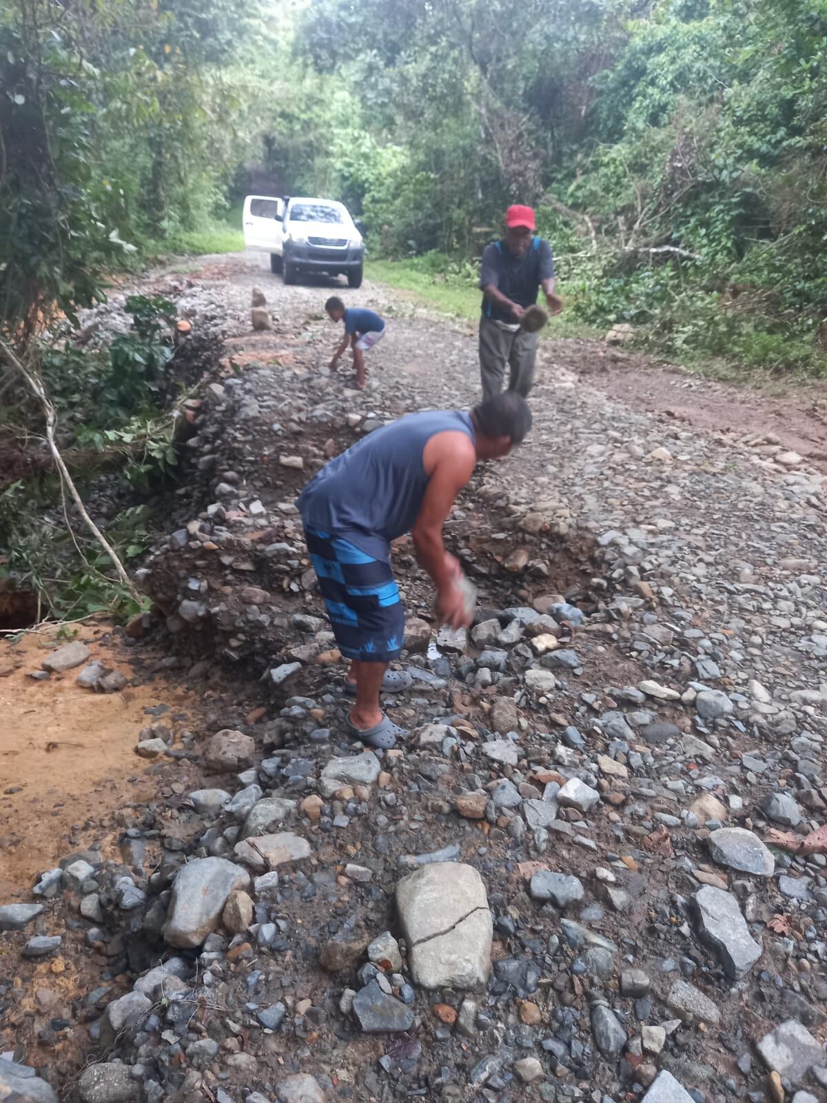 Comunidades de Madroño en alerta: Lluvias y derrumbes dejan vías intransitables