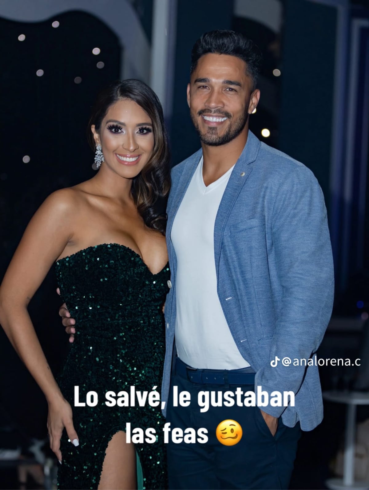 Ana Lorena Cortés defiende su TikTok ante polémica por mención de exnovias de Rommelito: ‘Me gritan te amo casi a diario’