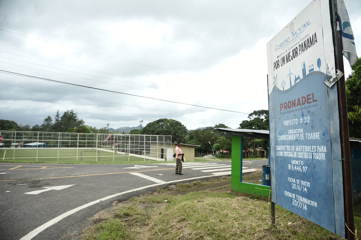 Toabré, uno de los corregimientos más pobres del país
