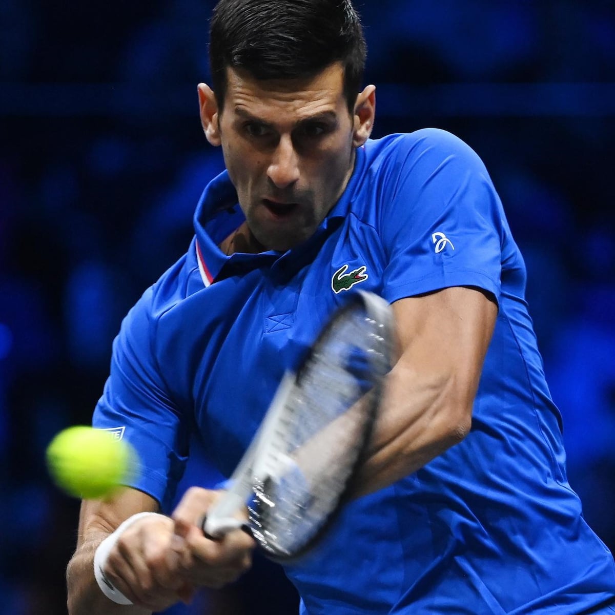 Djokovic barre a Tiafoe en su debut en la Copa Laver