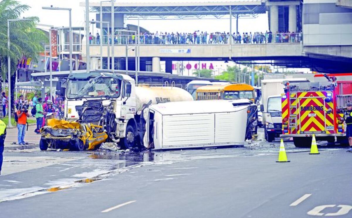 IMPACTANTE TESTIMONIO. El taxista aplastado por cisterna cuenta cómo sobrevivió