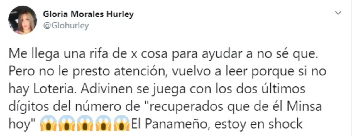 La chinguia es cosa seria. Rifa deja a muchos en ‘shock’, juega con números del informe de covid-19 del Minsa