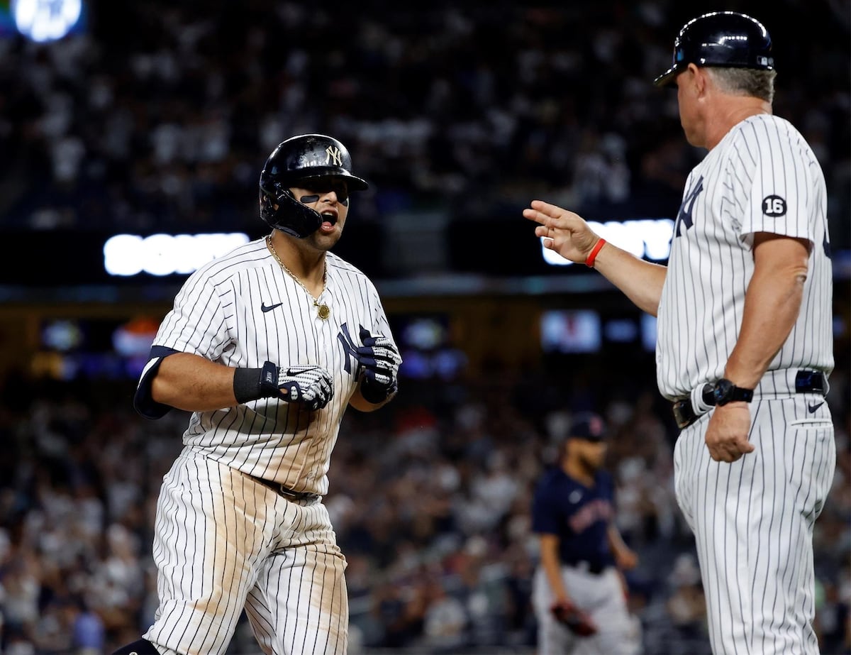 Venezolanos Odor y Torres brillan en el triunfo de los Yankees de Nueva York sobre los Medias Rojas de Boston