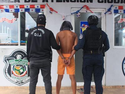 ¡Lo agarraron en Cerro Batea! Atrapado Atrapado el presunto asesino que mató a un bebé y a un adulto en San Miguelito