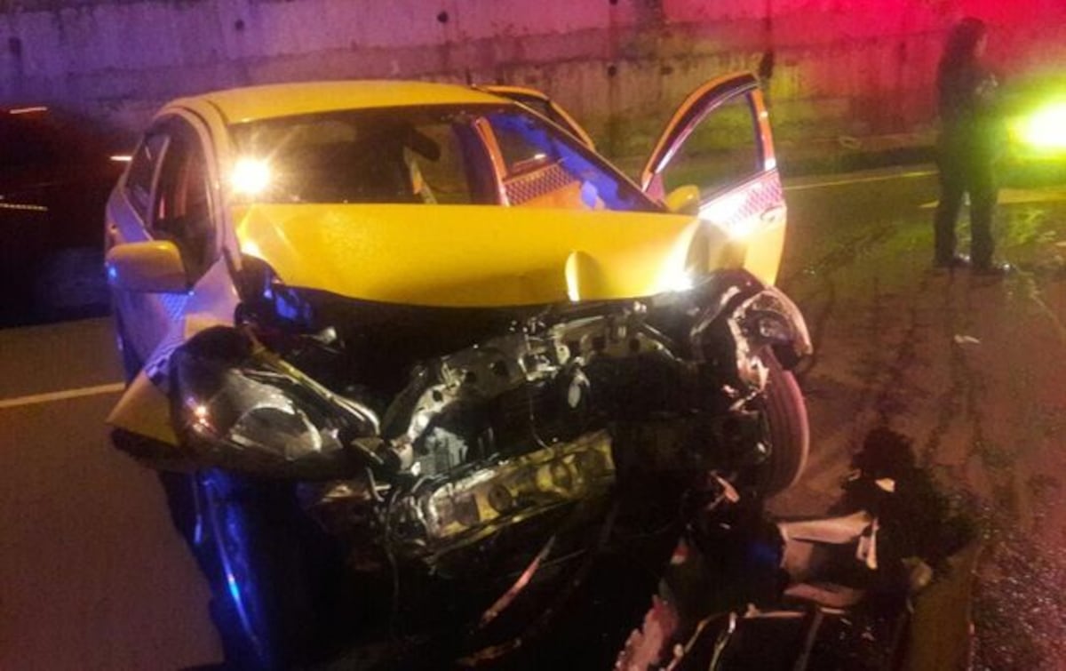 Se registra accidente de tránsito en Tocumen, conductor se da a la fuga