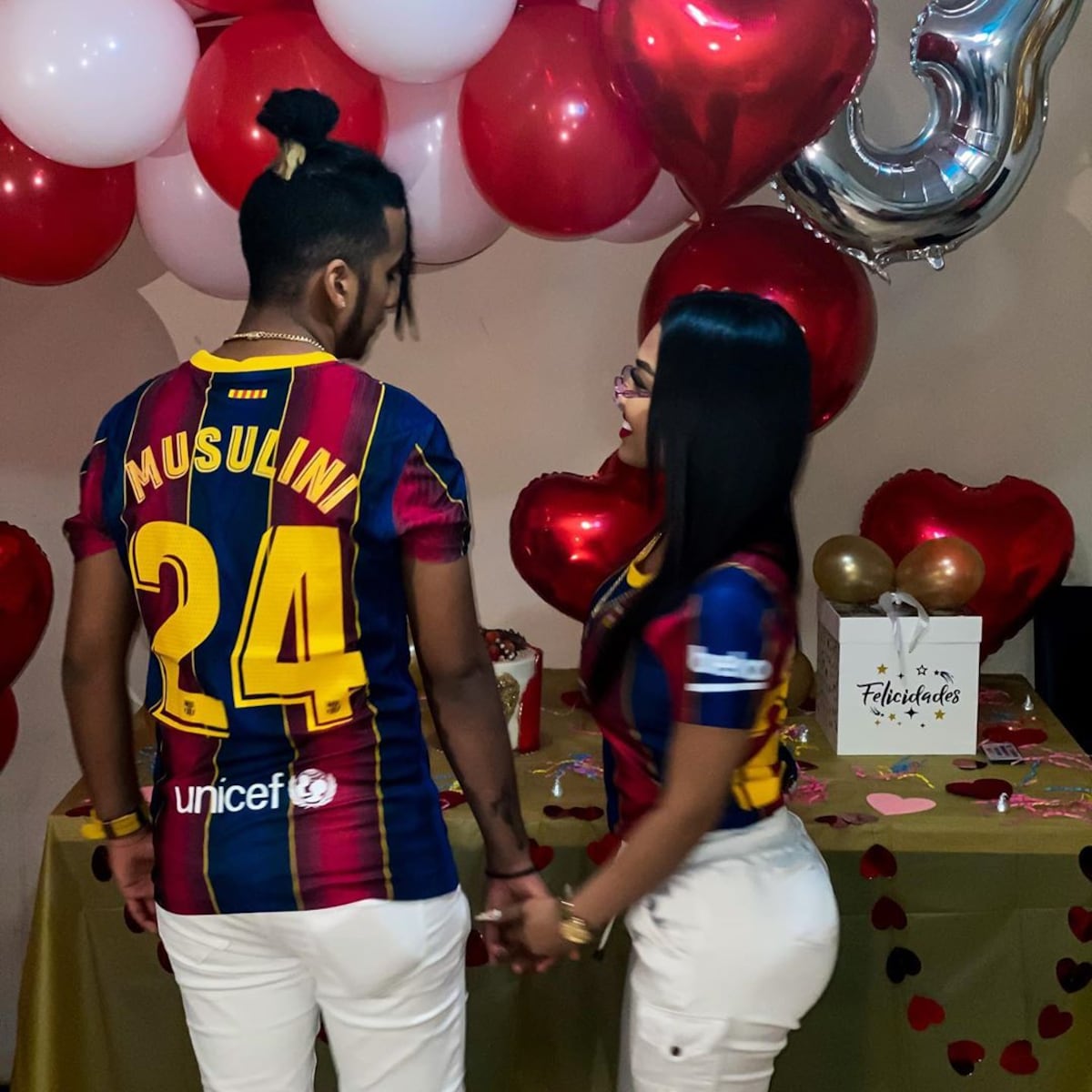 Viva el amor. Anyuri y Musulini celebran tres años de noviazgo contra todo pronóstico +Video