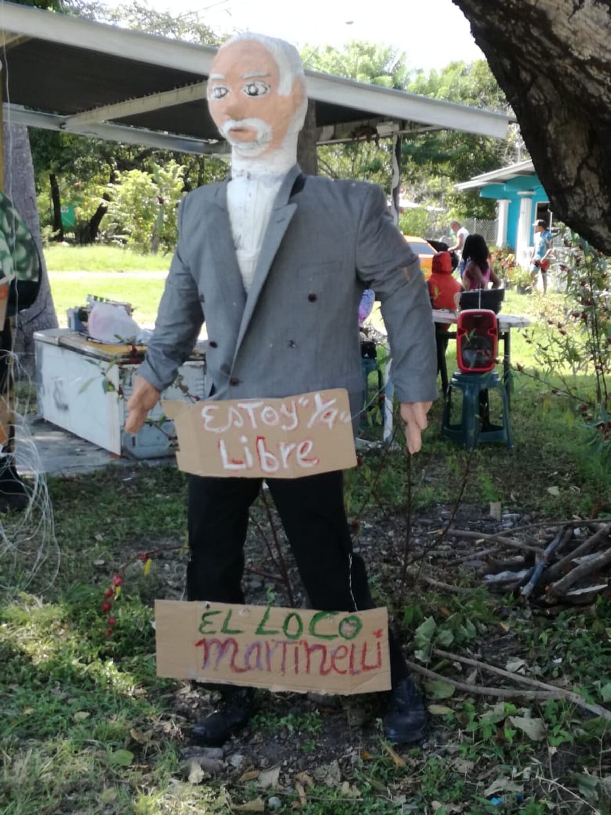 Pondrán a arder a Rosa Montezuma.Martinelli el más buscado