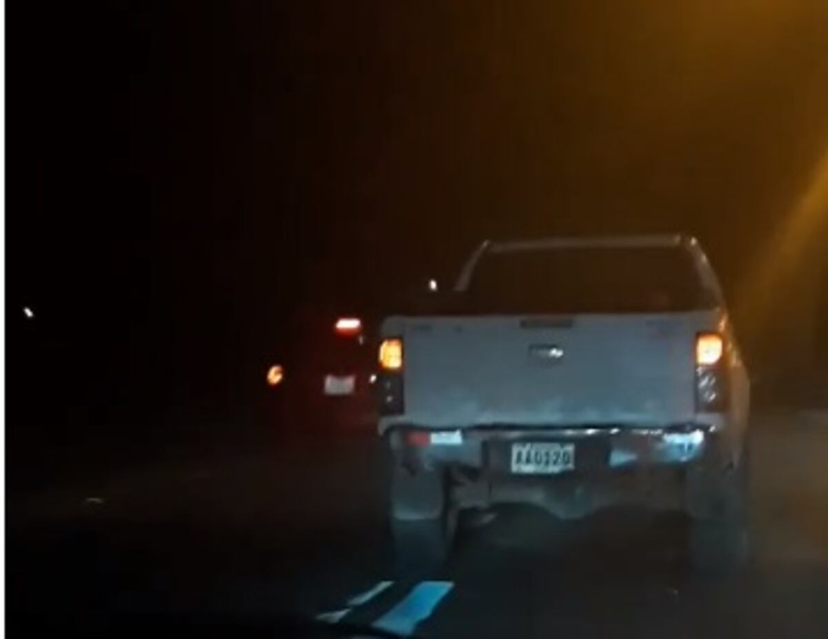 Borracho es capturado por conducir temerariamente por el Puente de las Américas. Video viral