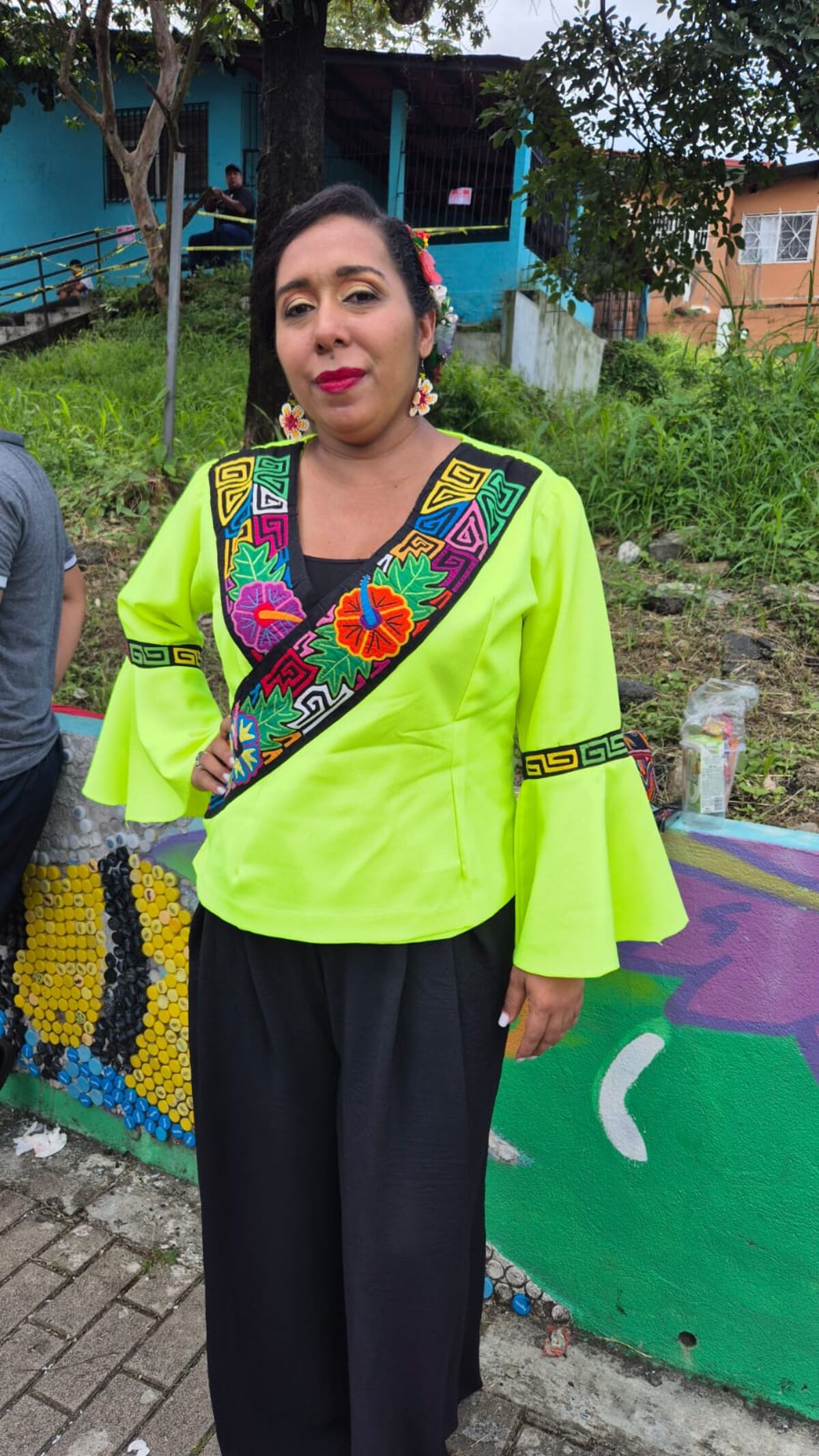 Entre brillo, polleras y orgullo patrio: las más destacadas del desfile en San Miguelito 