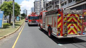 Mujer con problemas psiquiátricos incendió papeles en un apartamento 