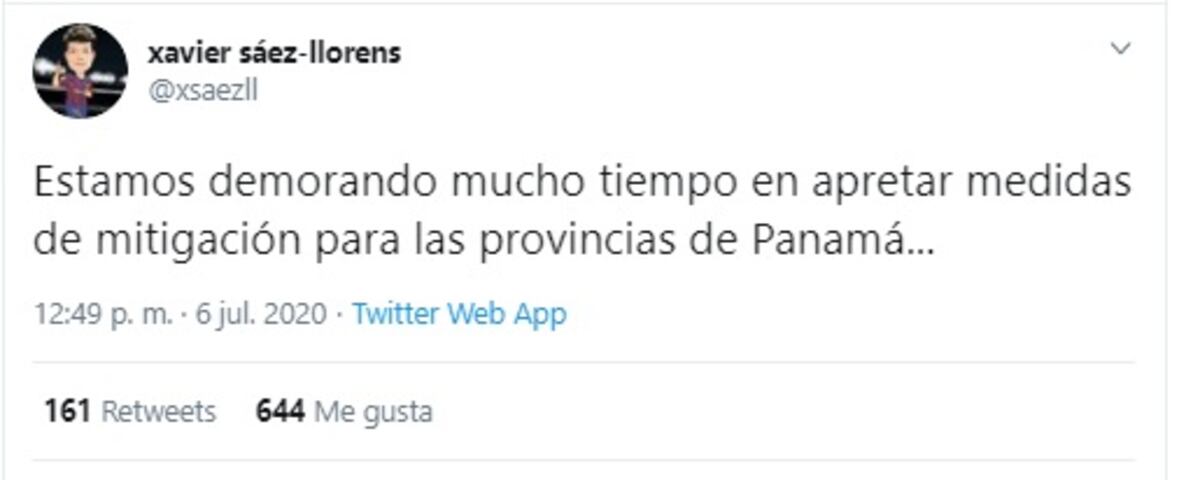 ‘No tengo problemas de ego ni de admitir desaciertos’. Sáez Llorens reitera que hay que apretar movilidad, restringir salvoconductos y algo más...