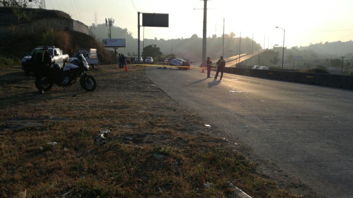Un asiático perdió la vida en accidente en el Corredor Norte