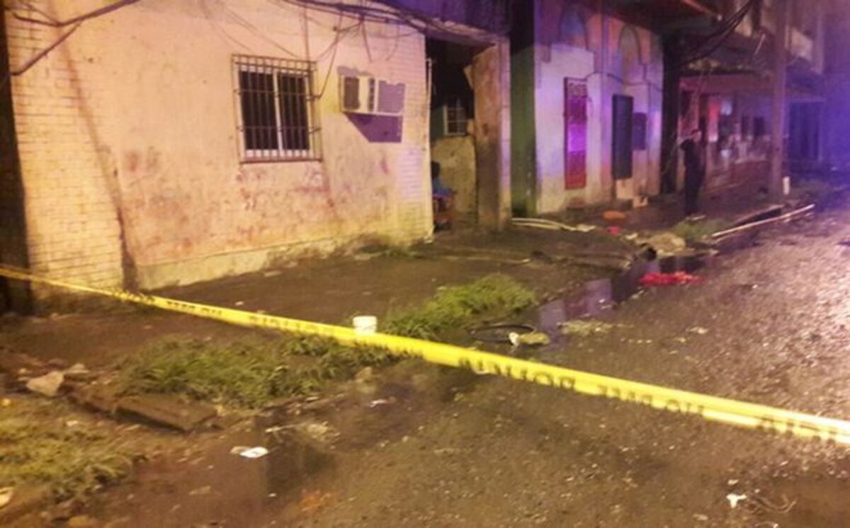 Lo asesinan a sangre fría en calle 5 en Colón 