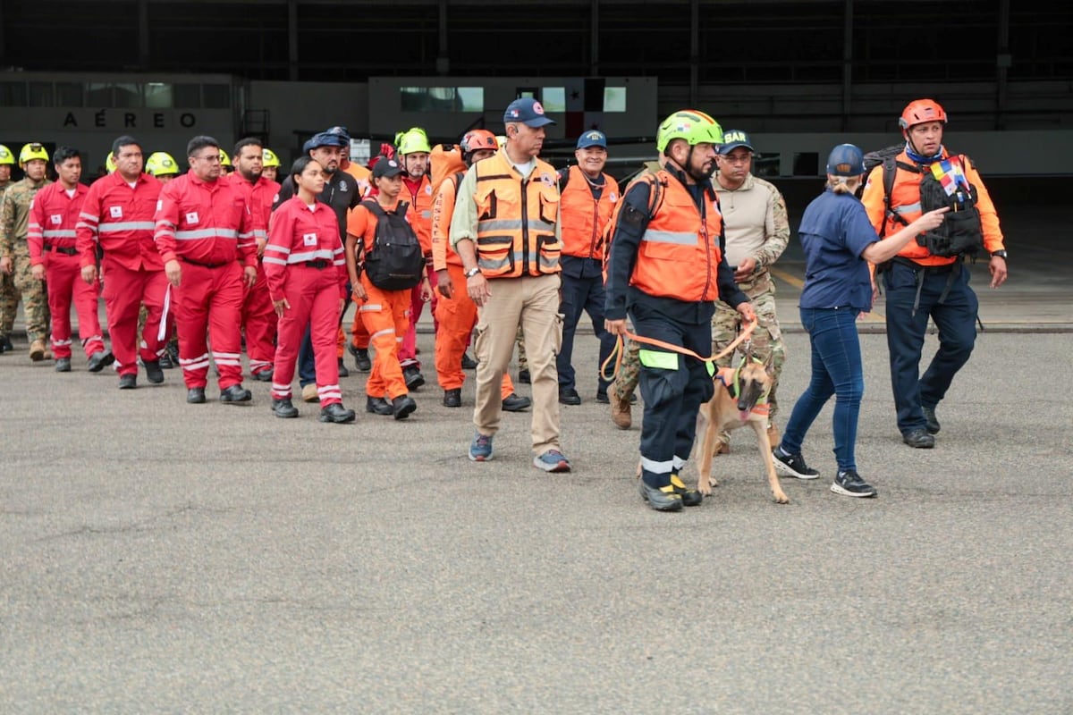 LO ÚLTIMO. Héroes panameños parten hacia Venezuela en una carrera contra el tiempo para salvar sobrevivientes