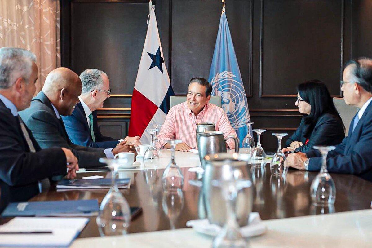 Nito Cortizo y dos ministros designados sostienen reunión internacional