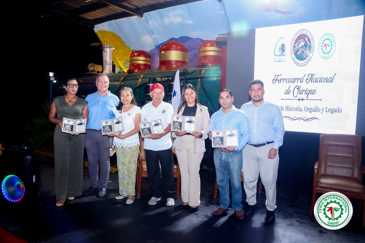 Chiriquí revive su historia sobre rieles en aniversario del ferrocarril