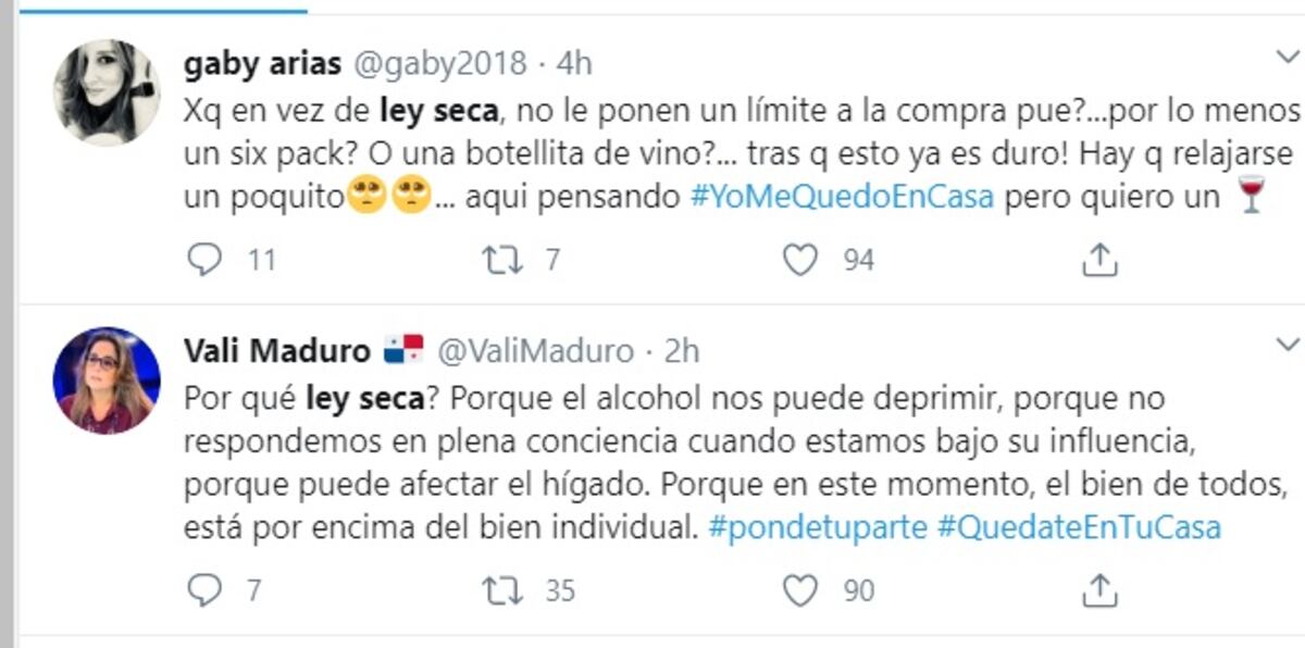 Ley seca y halar una vez la cadena, enciende las redes en la cuarentena, cero ‘guaro’