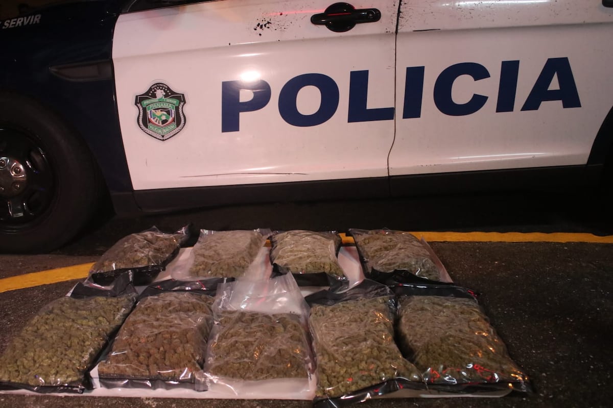 Detienen a dos personas que transportaban sustancias ilícitas