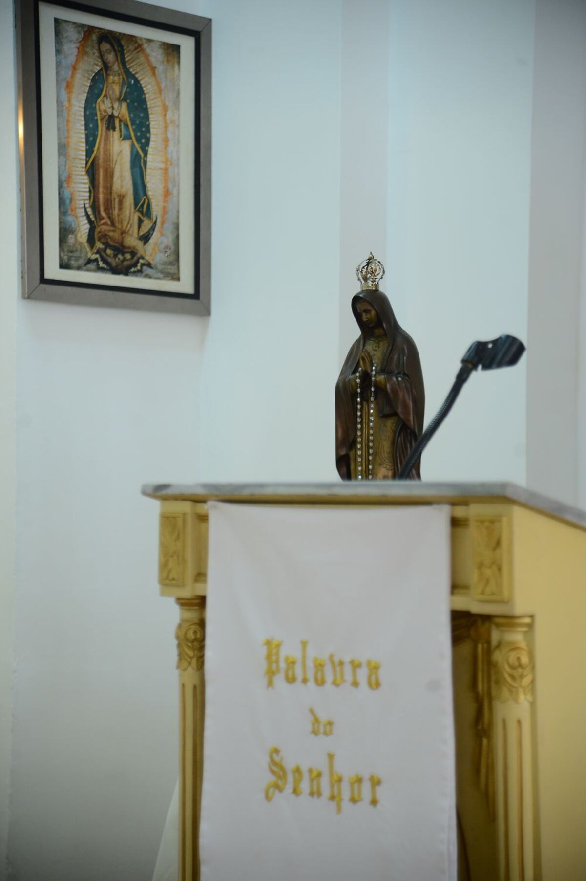 FOTOS | Conozca la íntima capilla a la que asiste la pareja presidencial