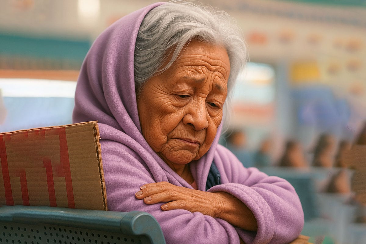 Hallan sin vida a anciana que vivió años en una terminal esperando a sus hijos