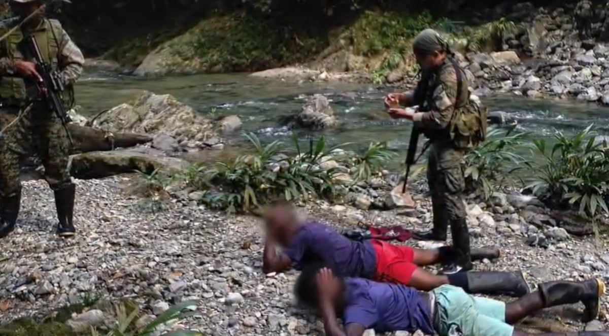VIDEO | Aprehendidos, presunta droga, campamentos ilegales y más de 14 mil en efectivo deja ofensiva del Senafront