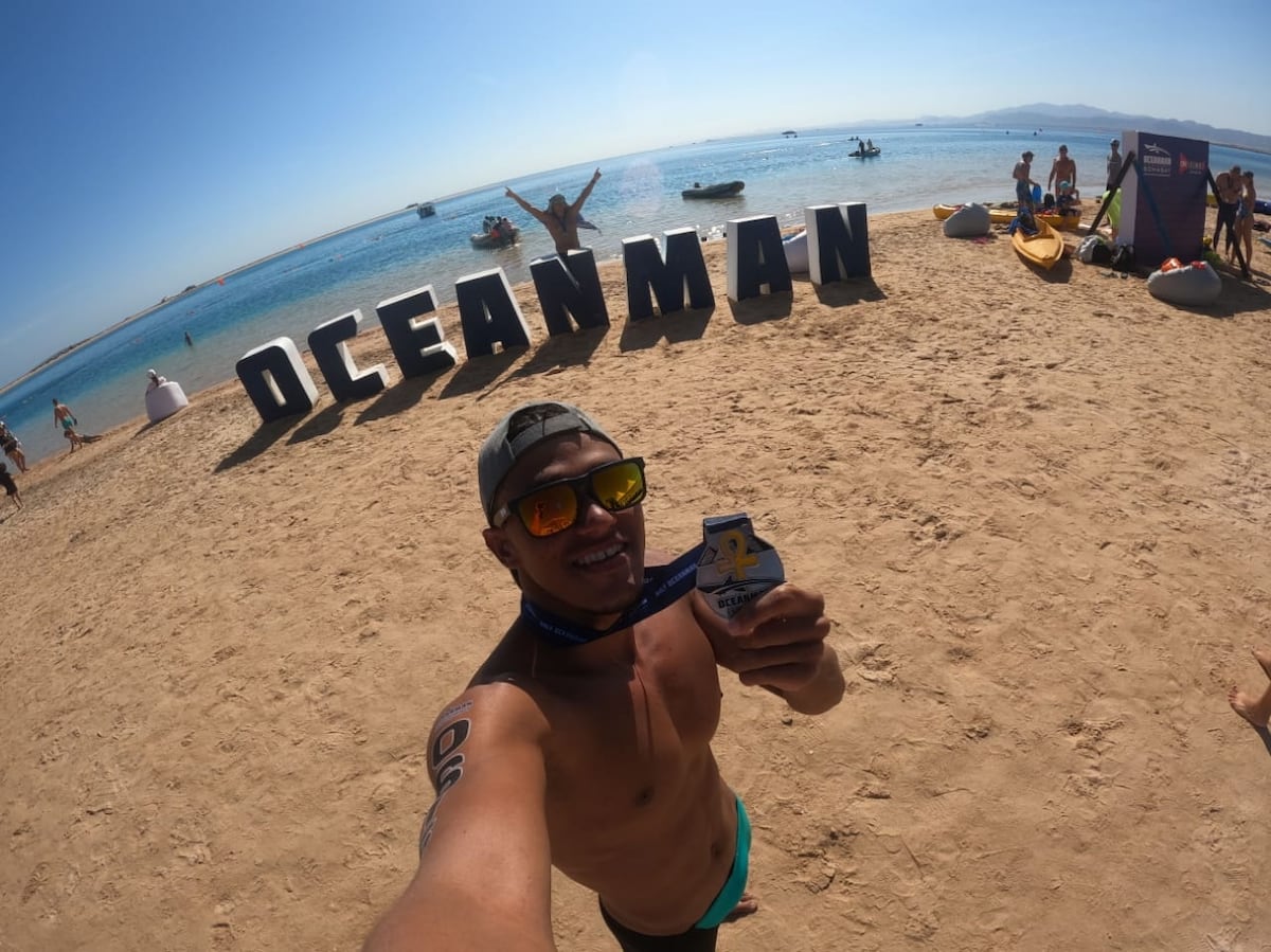 Panameño Óscar Santana fue noveno en el Mundial de Aguas Abiertas, pero quiere más