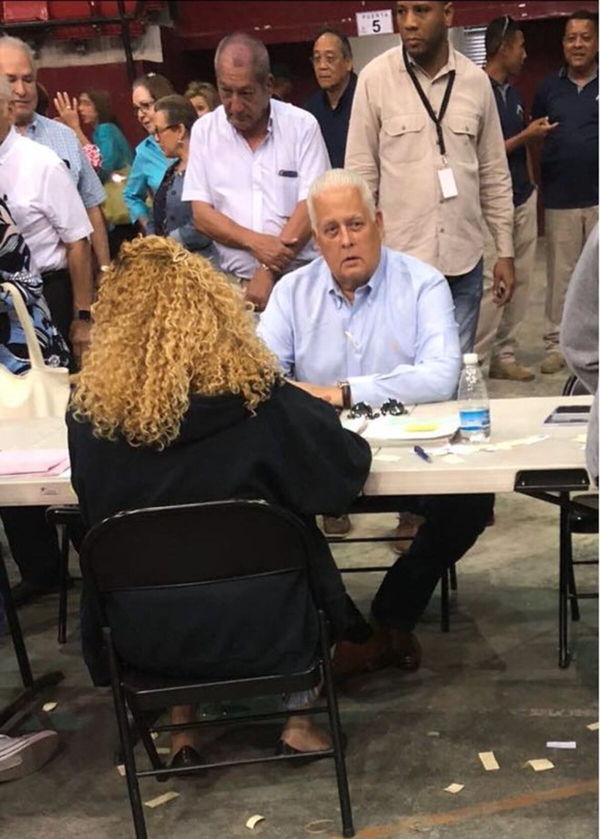 Expresidente 'Toro' Balladares fue por su Cepadem