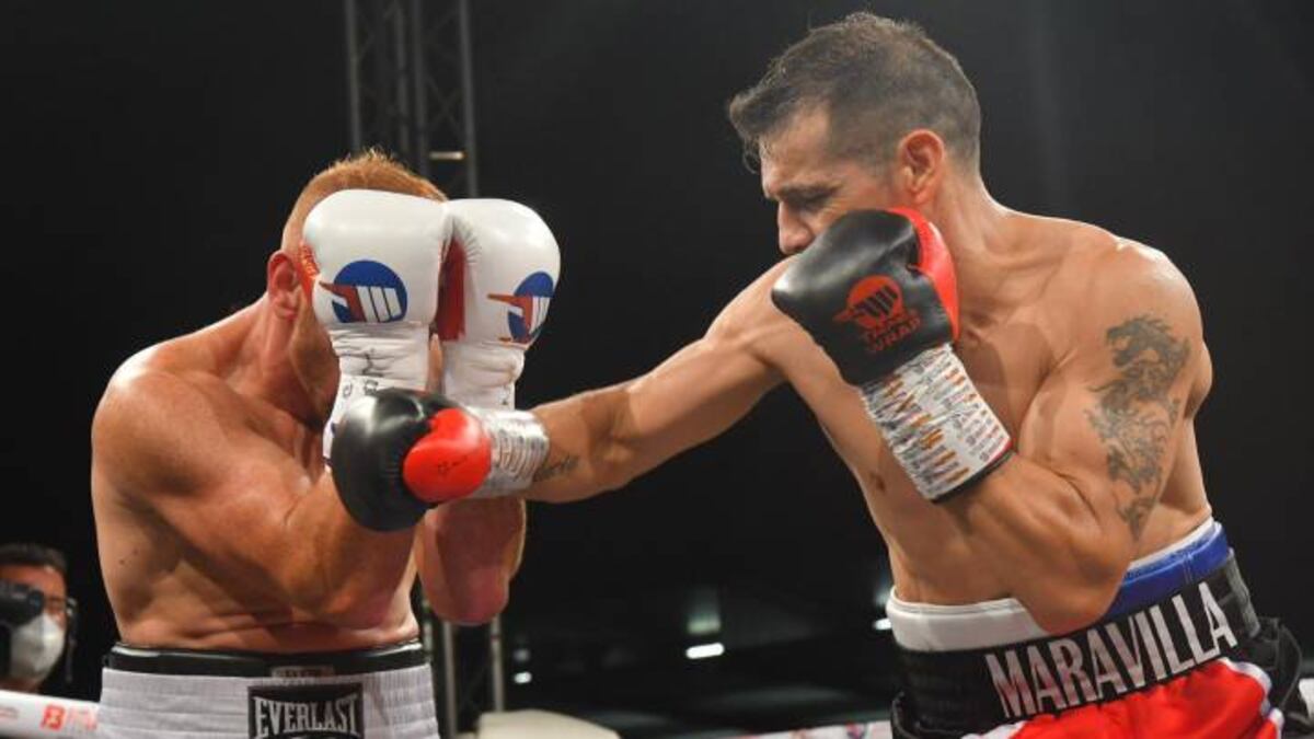 ‘Maravilla’ Martínez regresó al boxeo con una gran victoria