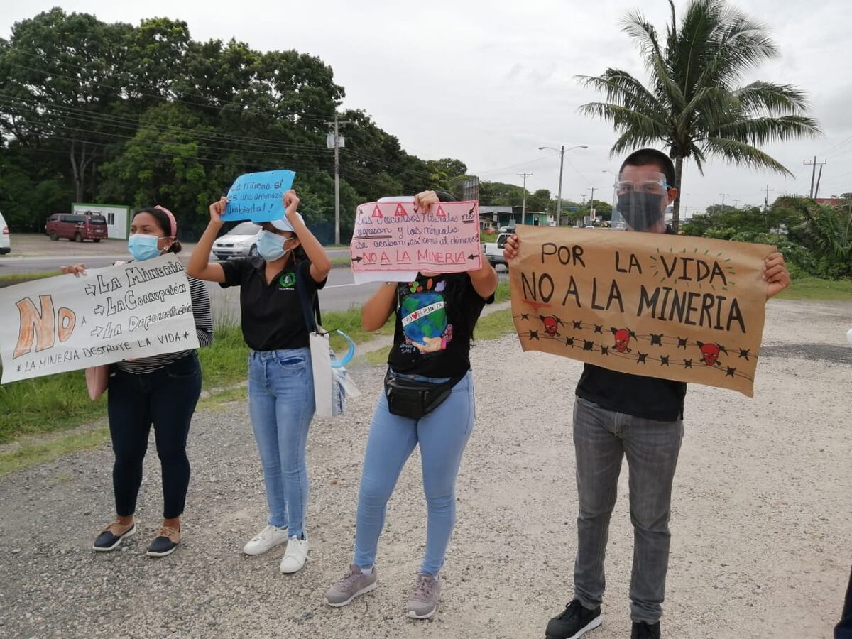 Por tema de la minería en la región, residentes de La Pintada en Coclé piden reunión con el MICI