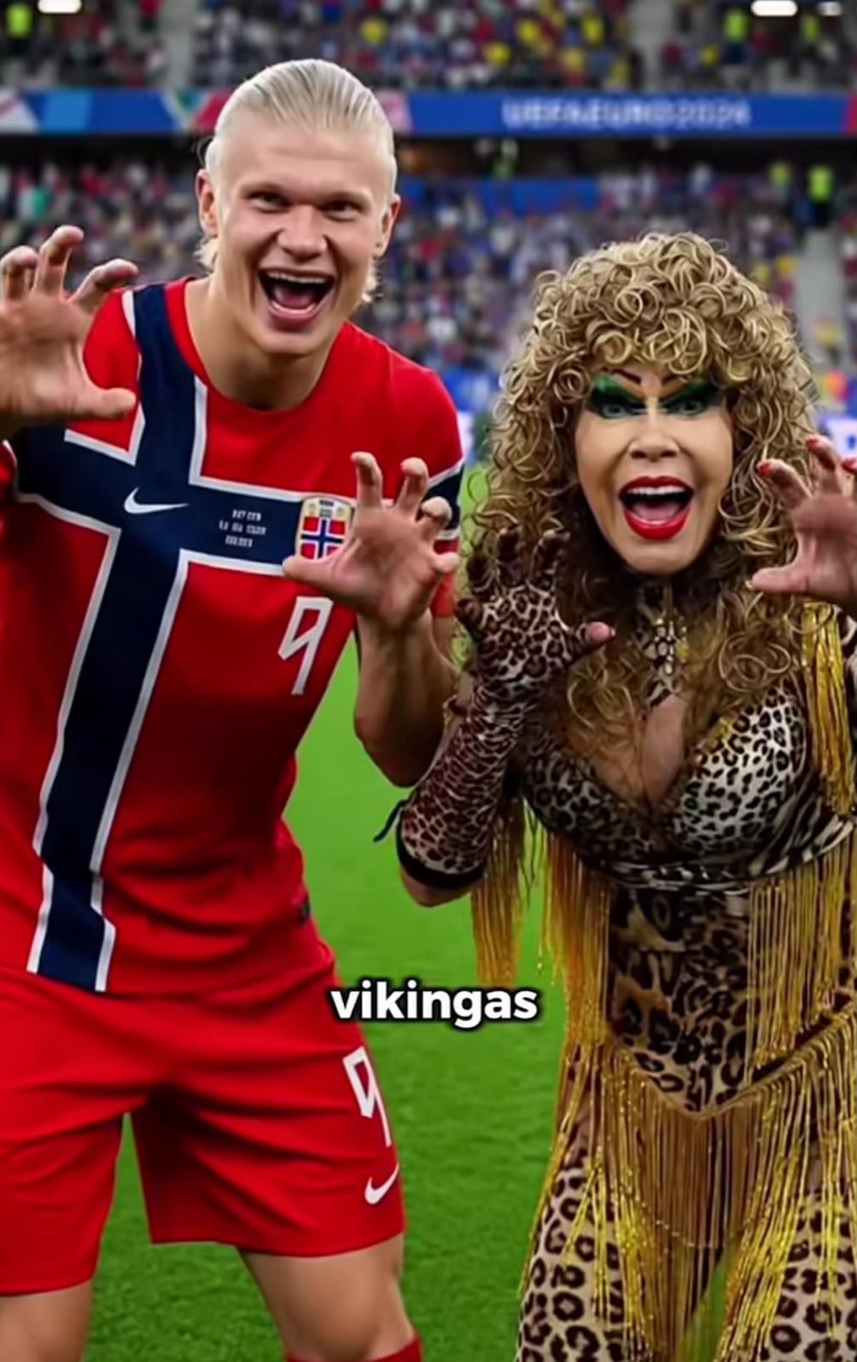 ¡Le echó los perros a Haaland! La Tigresa del Oriente sorprende con canción viral para el vikingo + VIDEO