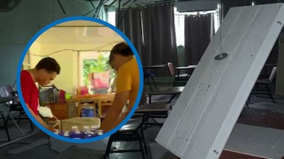 Exclusiva. Entre casas dañadas y pedidos de comida, docentes de Macaracas se unen para ayudar a sus estudiantes